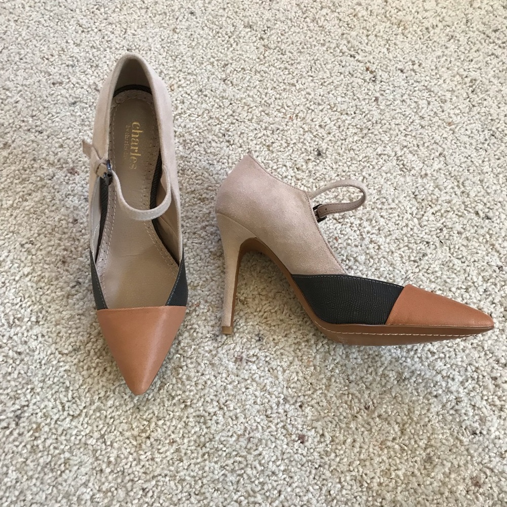 New, Charles by Charles David Leather Heels! - Picture 2 of 8